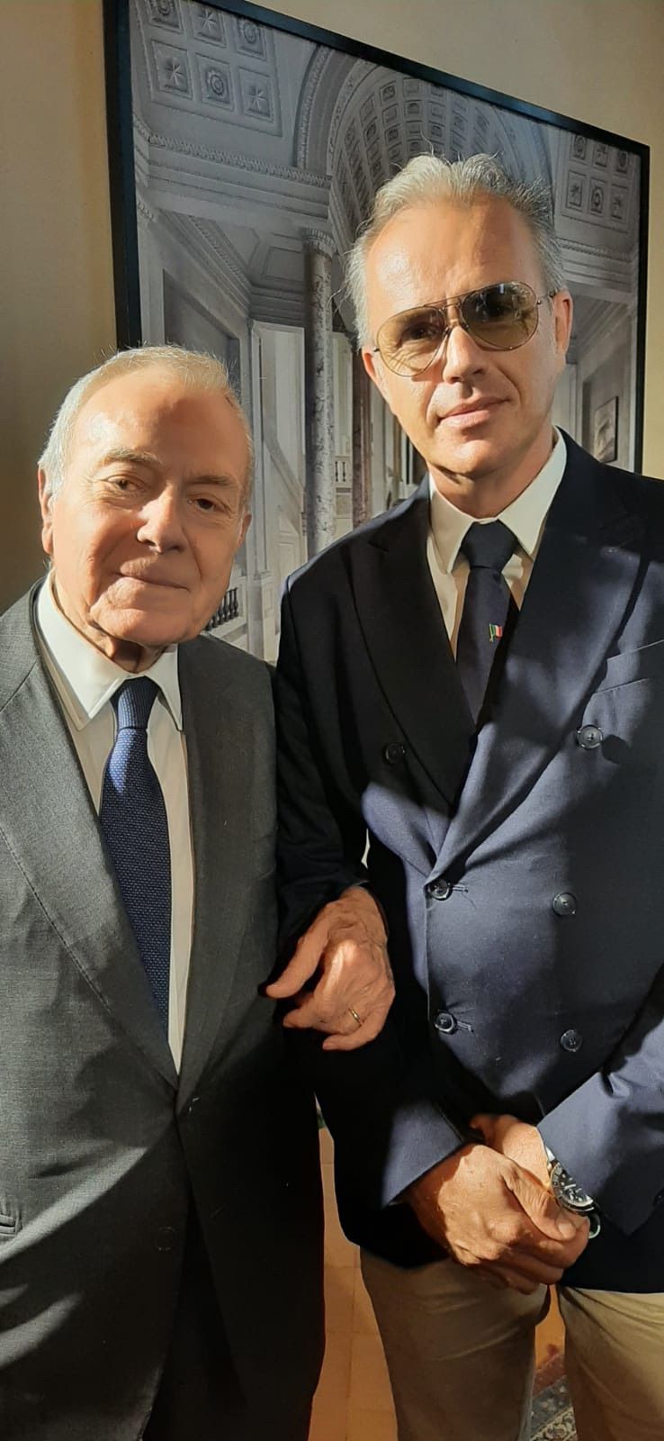 Con il dr. Gianni Letta