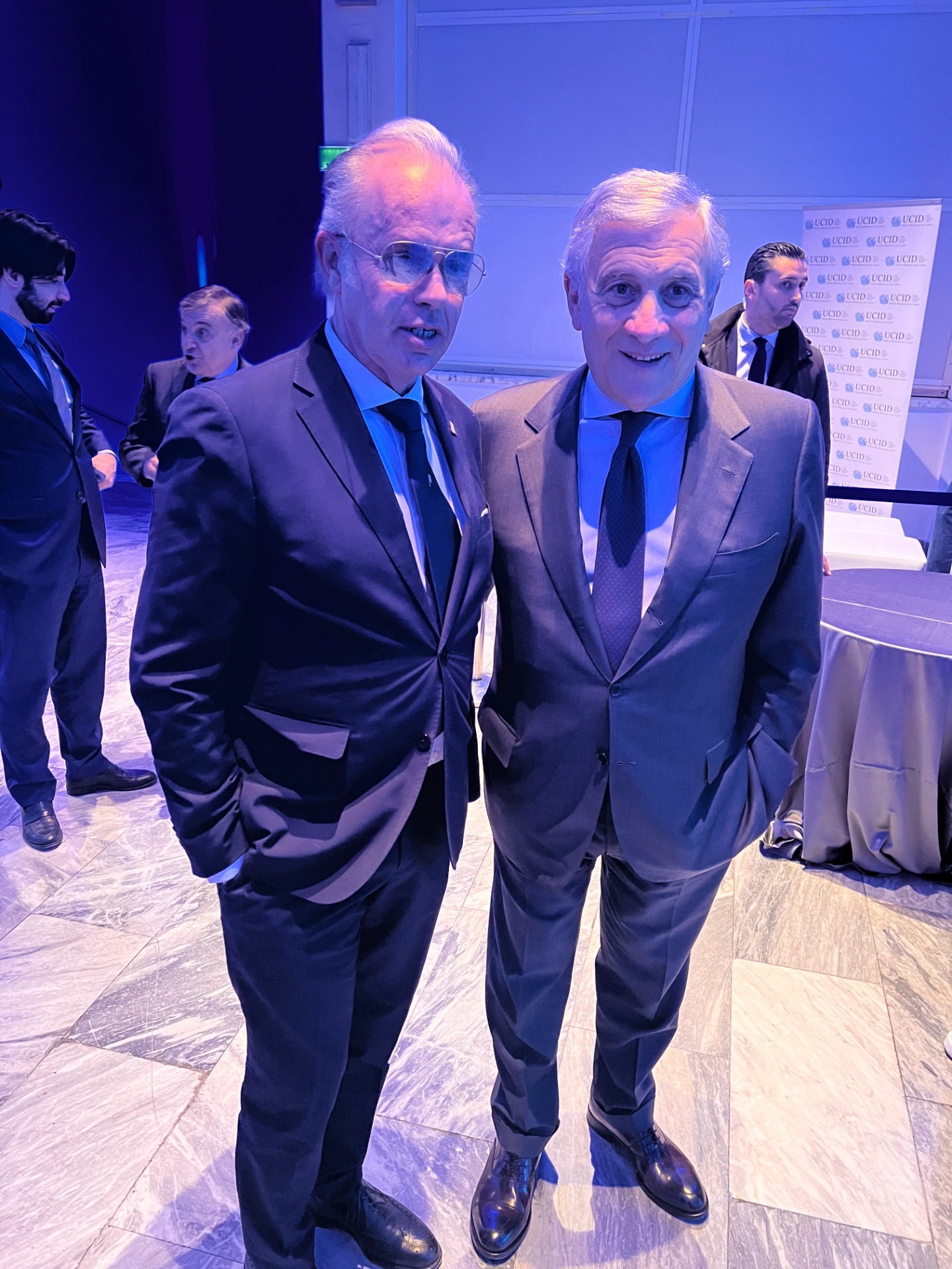 Con il Ministro Tajani